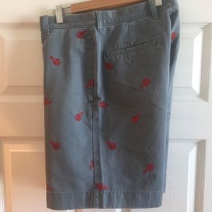 J. Crew Lobster Shorts